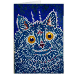 Gotische Katze durch Louis Wain