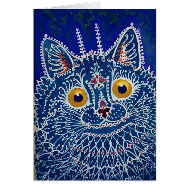 Gotische Katze durch Louis Wain (Vorne)