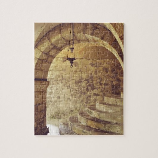 gotische Kirche Puzzle (Vertikal)