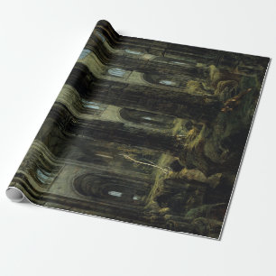 Gotische Kirchenruinen (von Carl Blechen) Geschenkpapier