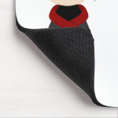 Gotische Kokeshi Mausunterlage Mousepad (Ecke)