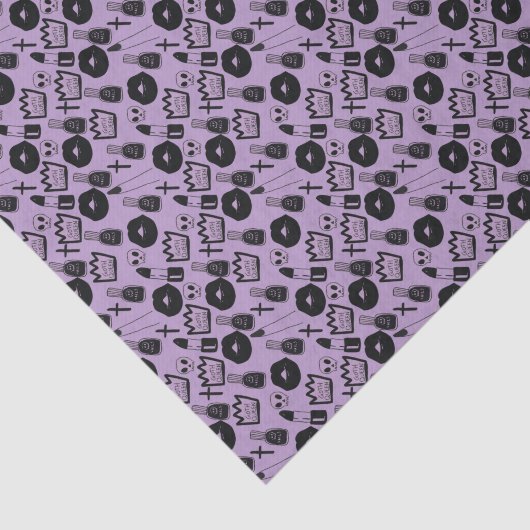 gotische Königin Purpur Seidenpapier (Ausschnitt)