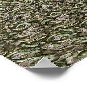 Gotische Kreatur - Versteckter 3D-Druck Poster (Ecke)