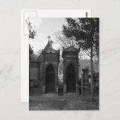 Gotische Krypten Postkarte (Vorne/Hinten)