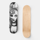 Gotische Kunst-Skateboard-Plattform Skateboard (Vorderseite)
