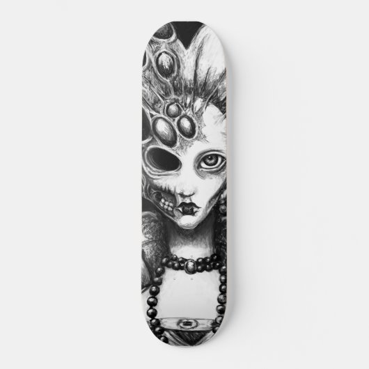 Gotische Kunst-Skateboard-Plattform Skateboard (Vorderseite)