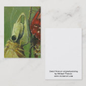 Gotische Künstler-Trading Cards der Visitenkarte (Vorne/Hinten)