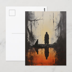 Gotische Landschaft Postkarte