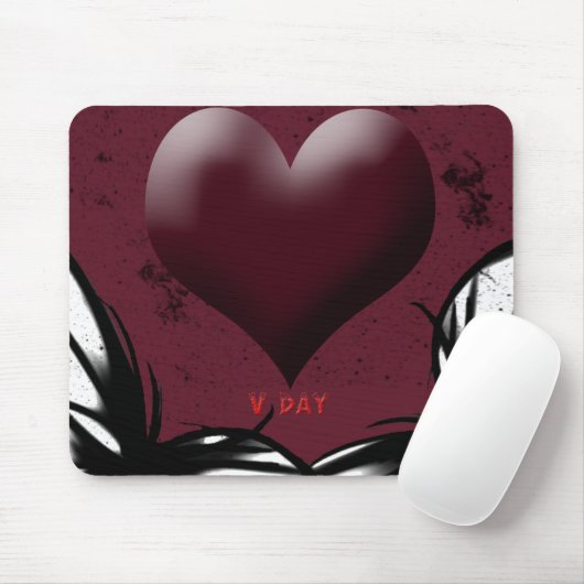 Gotische Liebe Mousepad (Mit Mouse)
