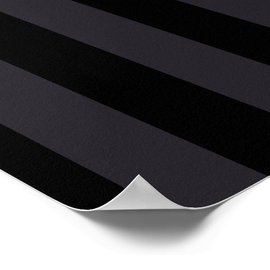 Gotische lila Blume auf dunklen Streifen Poster (Ecke)