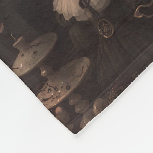 Gotische Märchenmotte, während der Fantasie Fleecedecke (Ecke)