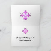 Gotische mittelalterliche Lilie Karte (Innenseite)