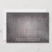 Gotische Mittelalterliche Süße 16 Geburtstagsparty Einladung (Rückseite)