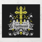 Gotische Mode-Accessoires Bierflaschenetikett (Einzelnes Label)