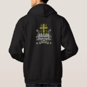 Gotische Mode-Accessoires Hoodie (Rückseite)