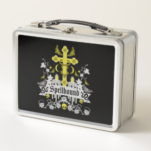 Gotische Mode-Accessoires Metall Brotdose