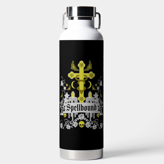 Gotische Mode-Accessoires Trinkflasche (Vorderseite)