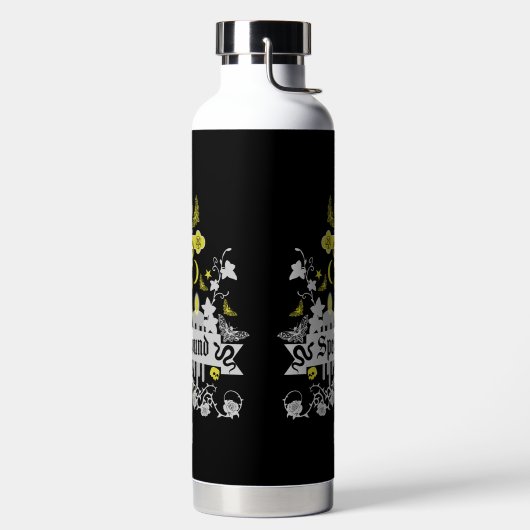 Gotische Mode-Accessoires Trinkflasche (links)