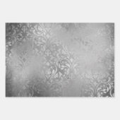 Gotische Mode Stiletto Heel mit Mauve Pink Roses Geschenkpapier Set (Vorderseite 2)