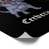 Gotische Mythische Kreaturen Poster (Ecke)