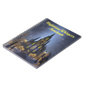 Gotische Nachtkathedrale Notizblock (Linke Seite)