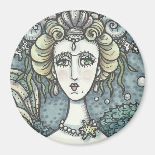 GOTISCHE NEPTUN-MEERJUNGFRÄULICHE GELIEBTE, MAGNET