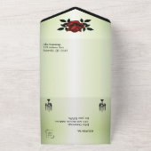 Gotische Oliven aus dem Französischen Viertel in e All In One Einladung (Außenbereich)