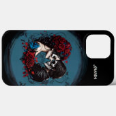 Gotische Paare lieben Valentinstag Case-Mate iPhone Hülle (Rückseite (Horizontal))