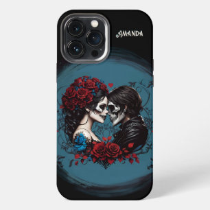 Gotische Paare lieben Valentinstag iPhone 13 Pro Max Hülle