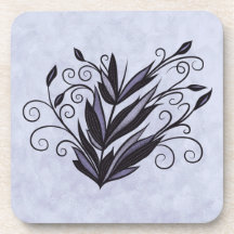 Gotische Pflanze Blumenwirbel blühte Naturliebhabe