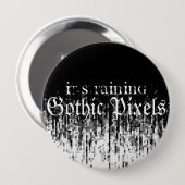 Gotische Pixel Button (Vorne & Hinten)