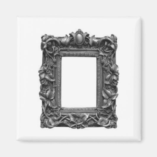 gotische Rahmen Magnet (Vorne)