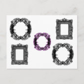 Gotische Rahmen Postkarte (Vorderseite)