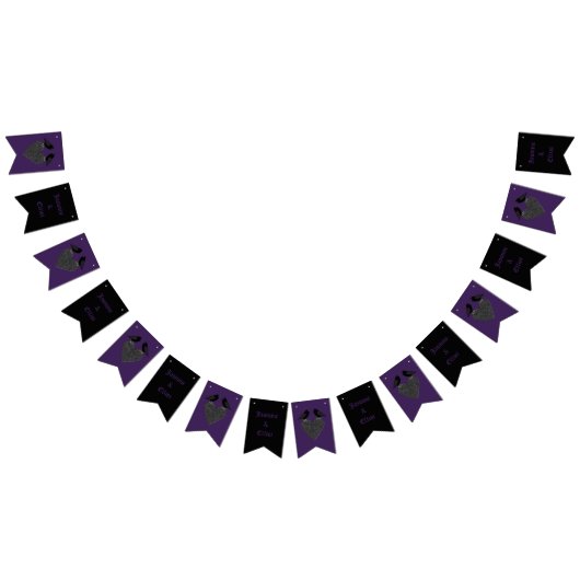 Gotische Ravens und maßgeschneiderte Hochzeit des Wimpelkette (Alle)