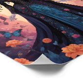 Gotische Reverie Lady of the Woods Poster (Ecke)