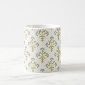 Gotische Revival Stenciled Blume Kaffeetasse (Mittel)
