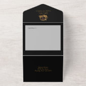 Gotische Romance All In One Einladung (Außenbereich)