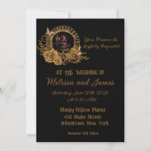 Gotische Romance Einladung (Vorderseite)