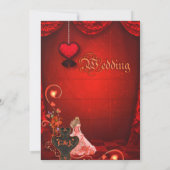 Gotische Romance Einladung (Rückseite)