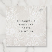 Gotische Romance Geschenkanhänger (Rückseite)