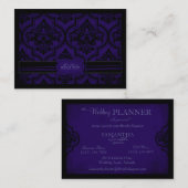 Gotische Romance Visitenkarte (Vorne/Hinten)