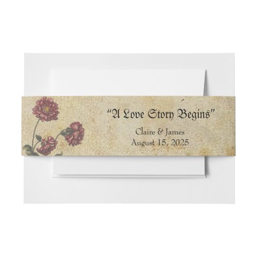 Gotische Romance Wedding Bly Band - Dark & Elegant (Vorderseite Beispiel)