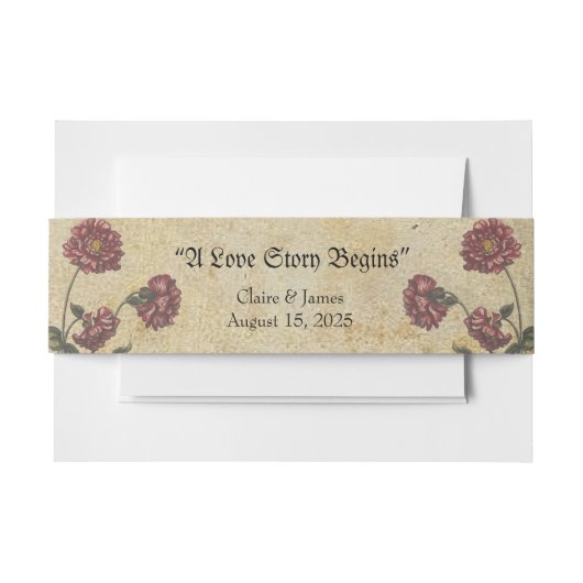 Gotische Romance Wedding Bly Band - Dark & Elegant (Vorderseite Beispiel)