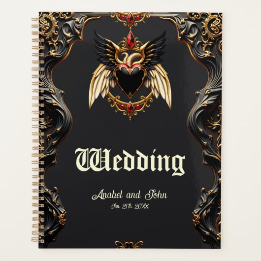 Gotische Romantik, im Schatten der Liebe Planer (Vorderseite)