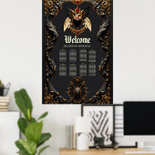 Gotische Romantik, im Schatten der Liebe Poster (Heimbüro)