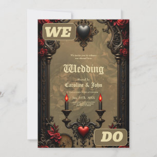 Gotische Romantik: Versteckte Leidenschaft. Einladung