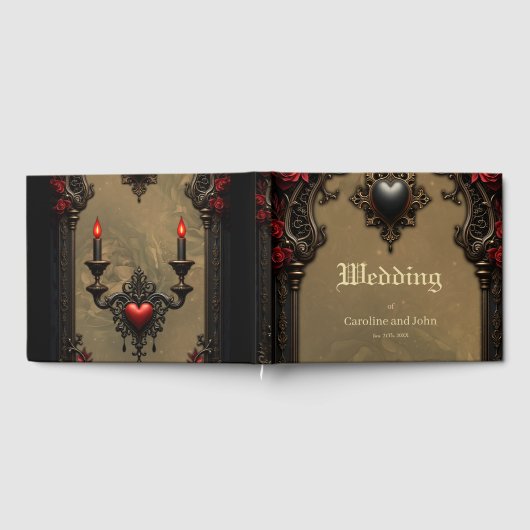 Gotische Romantik: Versteckte Leidenschaft. Gästebuch (Voll)