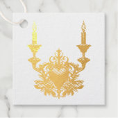 Gotische Romantik: Versteckte Leidenschaft Geschenkanhänger (Vorderseite)