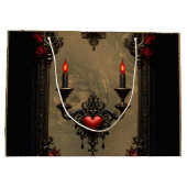 Gotische Romantik: Versteckte Leidenschaft. Große Geschenktüte (Rückseite)