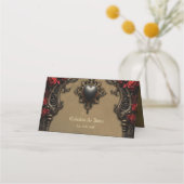 Gotische Romantik: Versteckte Leidenschaft. Platzkarte (Rückseite)